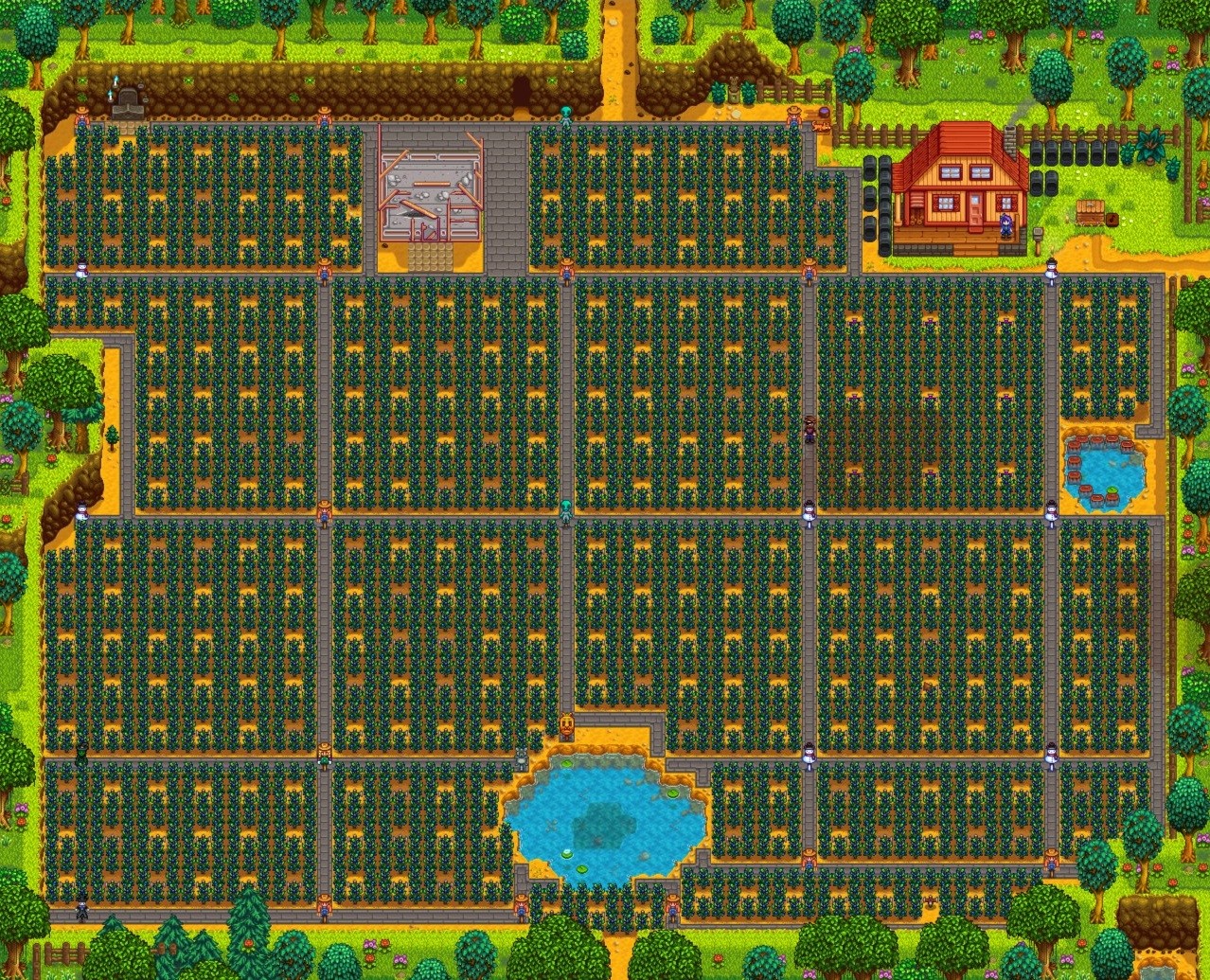 Stardew Valley – Tips for Farm Layout and Design - GamePretty