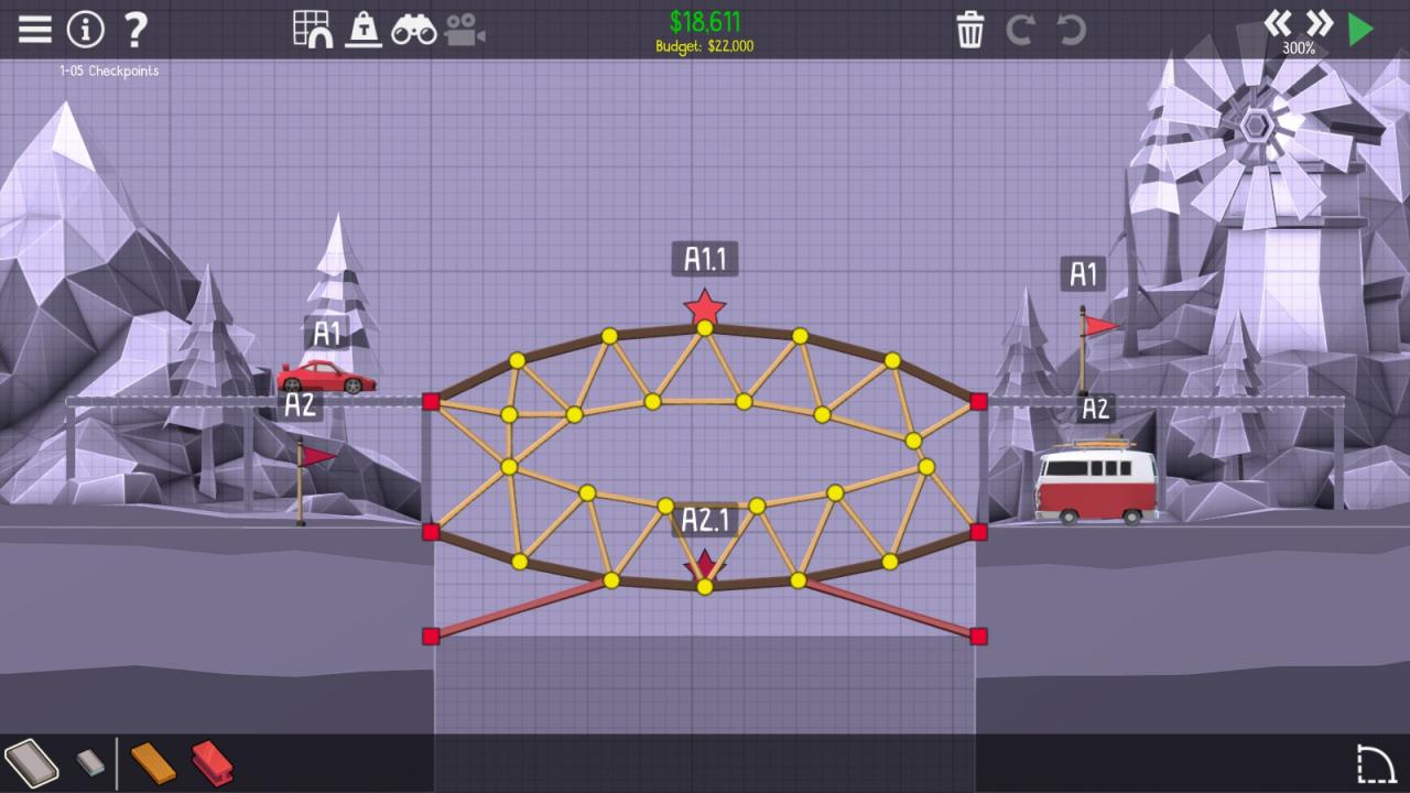 Poly Bridge 2 100 All Levels Walkthrough Gamepretty