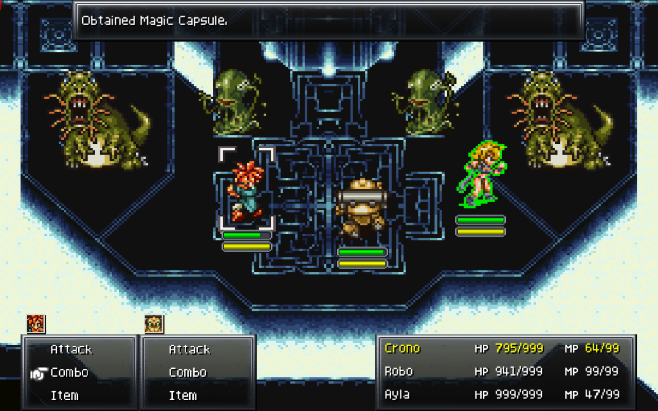 CHRONO TRIGGER Magic Capsule & XP Easy Farm Guide GamePretty
