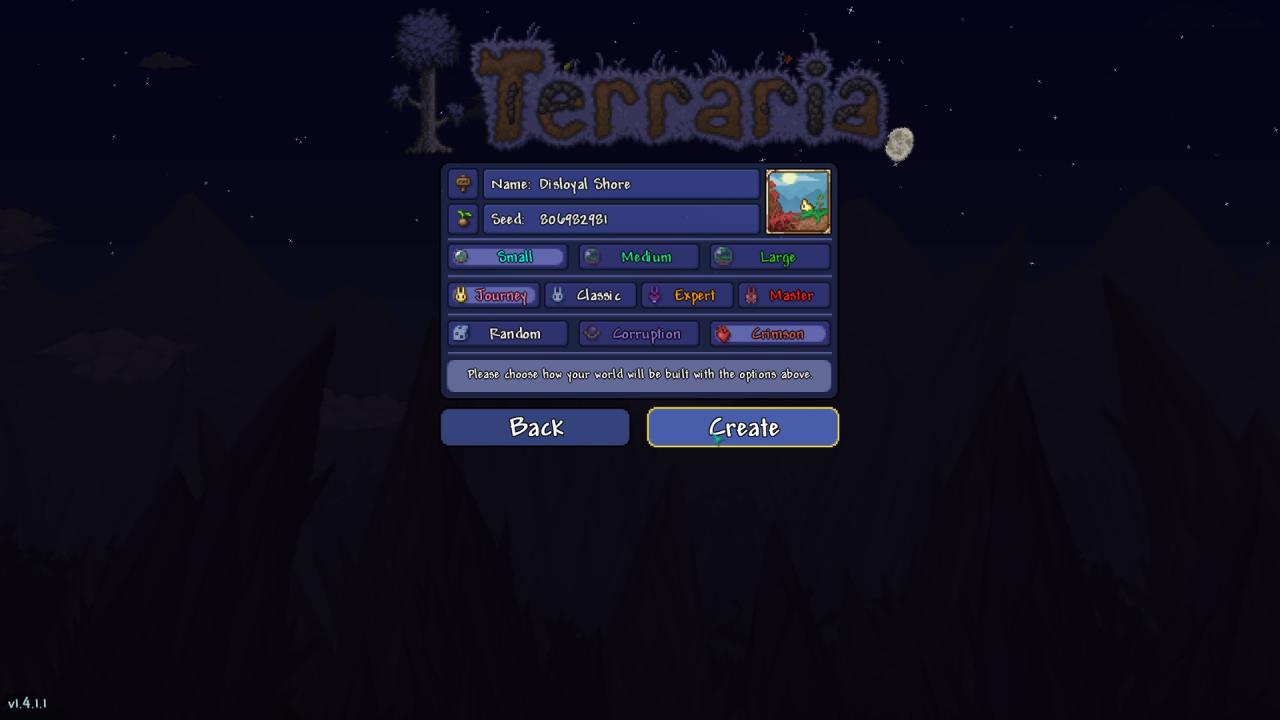 Terraria Dead Man's Chest Location (How to use the World Seed