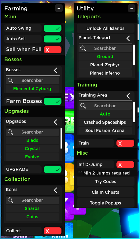 Roblox Ninja Legends 2 New Gui Auto Farm Sell Gamepretty - roblox gui template v3rmillion