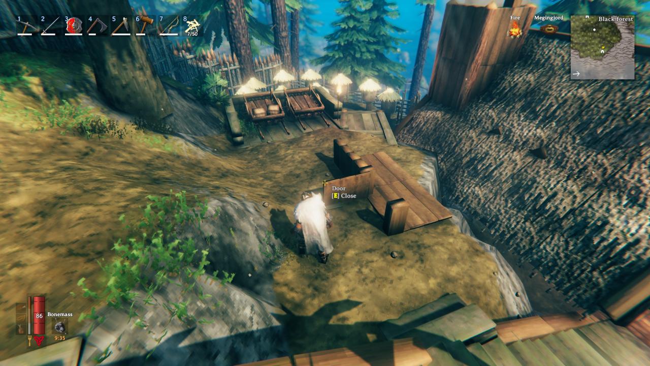 Valheim How to Make Half Door & Small Gate GamePretty