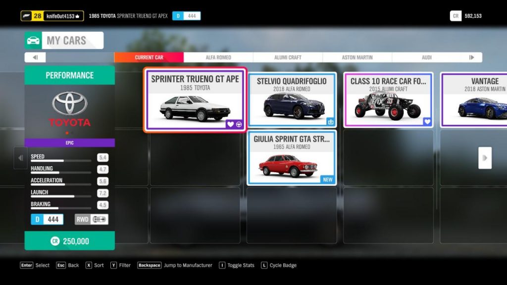 Drift Tap Skill Forza Horizon 4
