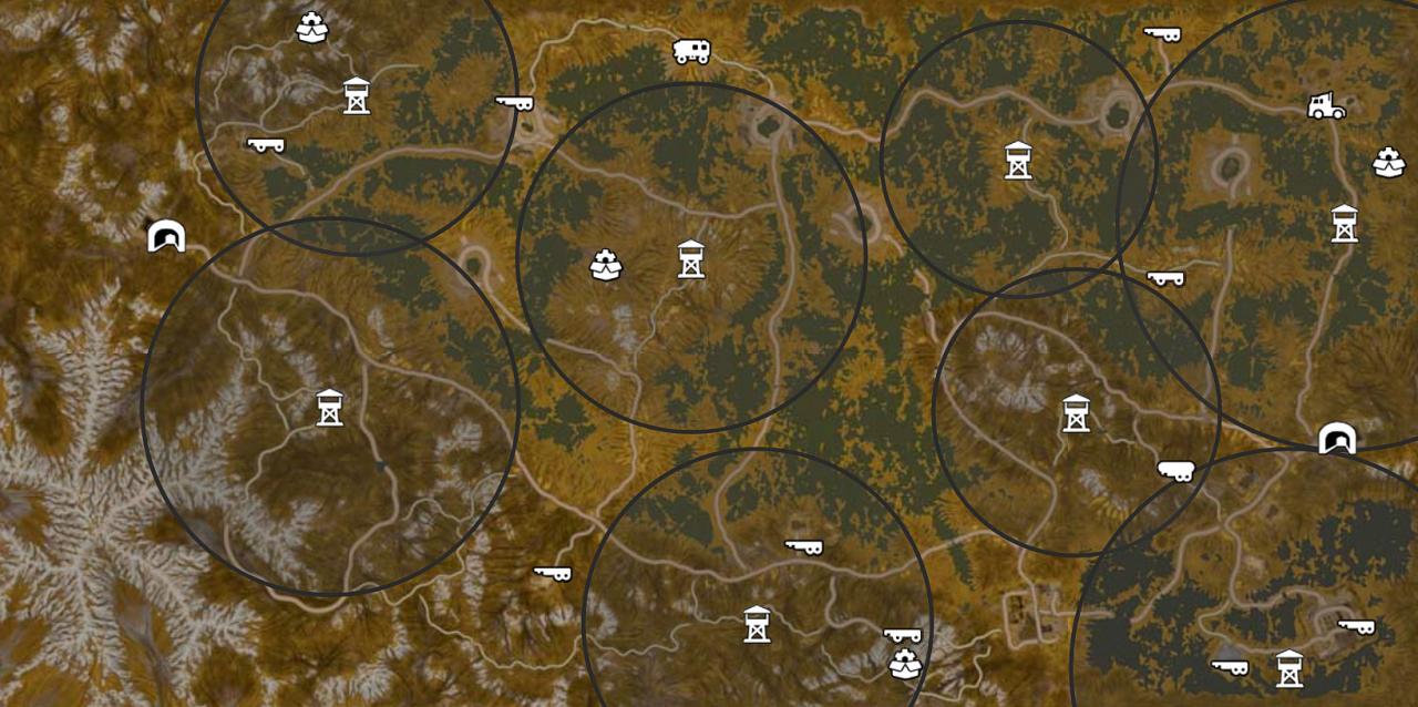 SnowRunner Michigan Map (All Watchtowers Upgrades and Vehicles
