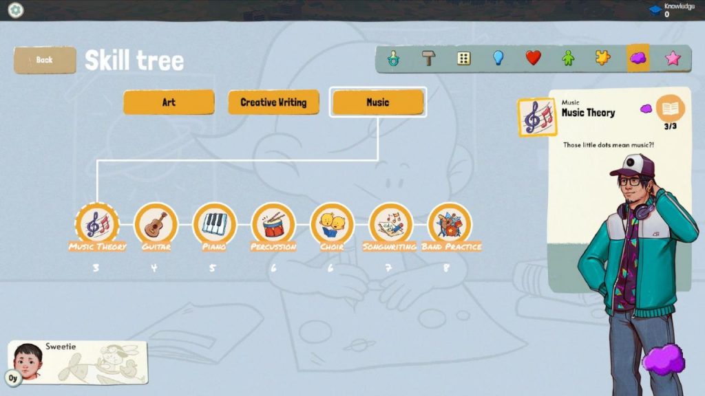 Growing Up Character Romance & Skill Trees GamePretty
