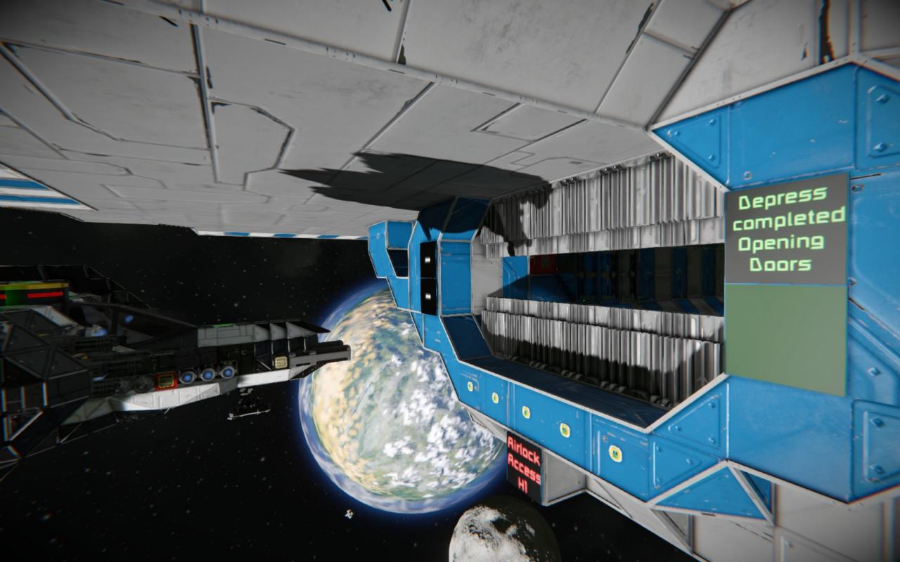 Space Engineers How to Create an Auto Airlock GamePretty